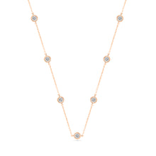 Tiffany Circle Gold & Diamond Necklace