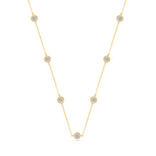 Tiffany Circle Gold & Diamond Necklace