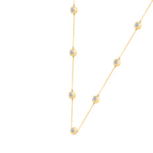 Tiffany Circle Gold & Diamond Necklace