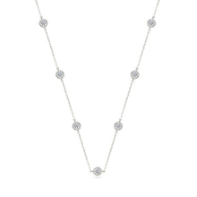 Tiffany Circle Gold & Diamond Necklace