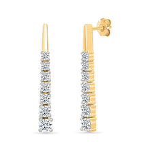Sofia Gold & Diamond Earrings
