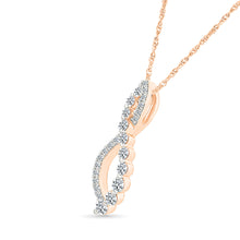 Amoura Infinity Diamond Pendant