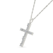 Celestial Halo Cross Pendant