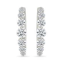 Glinting Gold & Diamond Earrings
