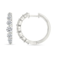 Glinting Gold & Diamond Earrings