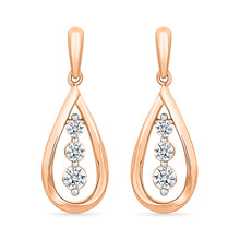 Attainment Gold & Diamond Earrings