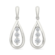 Attainment Gold & Diamond Earrings