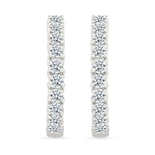 Elysian Diamond Hoop Earrings