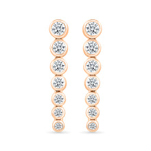 Ivory Gold & Diamond  Earrings