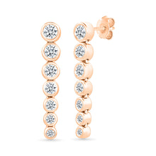 Ivory Gold & Diamond  Earrings