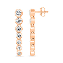 Ivory Gold & Diamond  Earrings