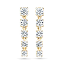 Victory Gold & Diamond Earrings