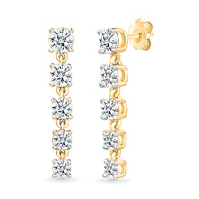 Victory Gold & Diamond Earrings