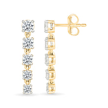 Victory Gold & Diamond Earrings