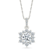 Ethereal Floret Diamond Pendant