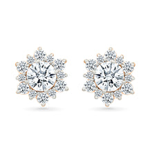 Daisy Gold & Diamond Earrings