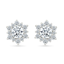 Daisy Gold & Diamond Earrings