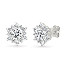 Daisy Gold & Diamond Earrings