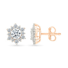 Daisy Gold & Diamond Earrings