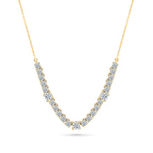 V-Shaka Gold & Diamond Necklace