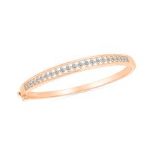 Zuri Gold & Diamond Bangle