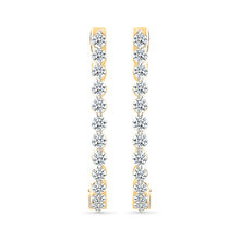 Stunning Gold & Diamond Earrings