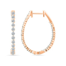 Stunning Gold & Diamond Earrings