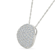 Dazzle Disc Diamond Pendant