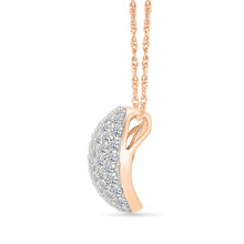 Dazzle Disc Diamond Pendant