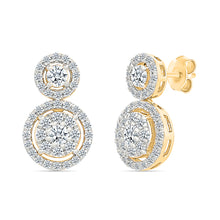 Dignity Gold & Diamond Earrings