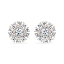 Delicacy Gold & Diamond Earrings