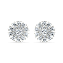 Delicacy Gold & Diamond Earrings