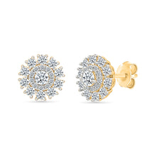 Delicacy Gold & Diamond Earrings