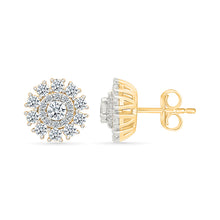 Delicacy Gold & Diamond Earrings