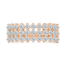 Sunlit Triple Diamond Ring