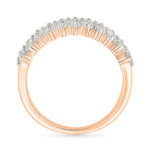 Sunlit Triple Diamond Ring