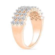 Sunlit Triple Diamond Ring