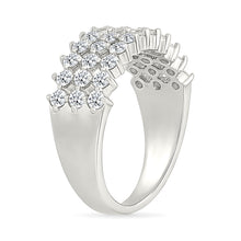 Sunlit Triple Diamond Ring