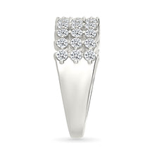 Sunlit Triple Diamond Ring