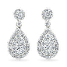 Artful Gold & Diamond Earrings