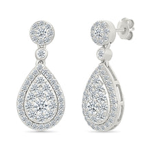Artful Gold & Diamond Earrings