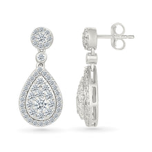 Artful Gold & Diamond Earrings