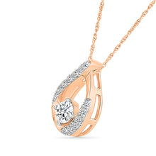 Twirl Dancing Ovate Pendant