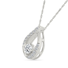 Twirl Dancing Ovate Pendant