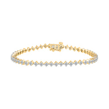 Dreamy Elegance Gold & Diamond Bracelet