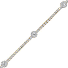 Amelia Gold & Diamond Bracelet