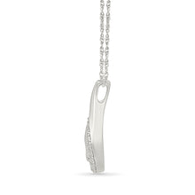 Flowing Dewdrop Diamond Pendant