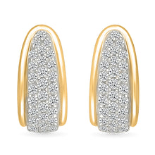 Nova Diamond Hoop Earrings