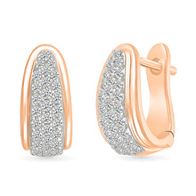 Nova Diamond Hoop Earrings
