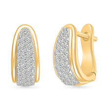 Nova Diamond Hoop Earrings